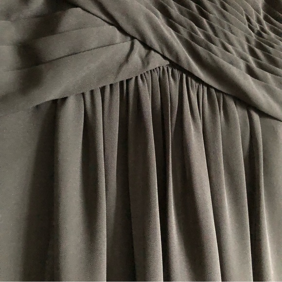 Black Chiffon Bridesmaid Dress - unaltered length - Picture 4 of 10